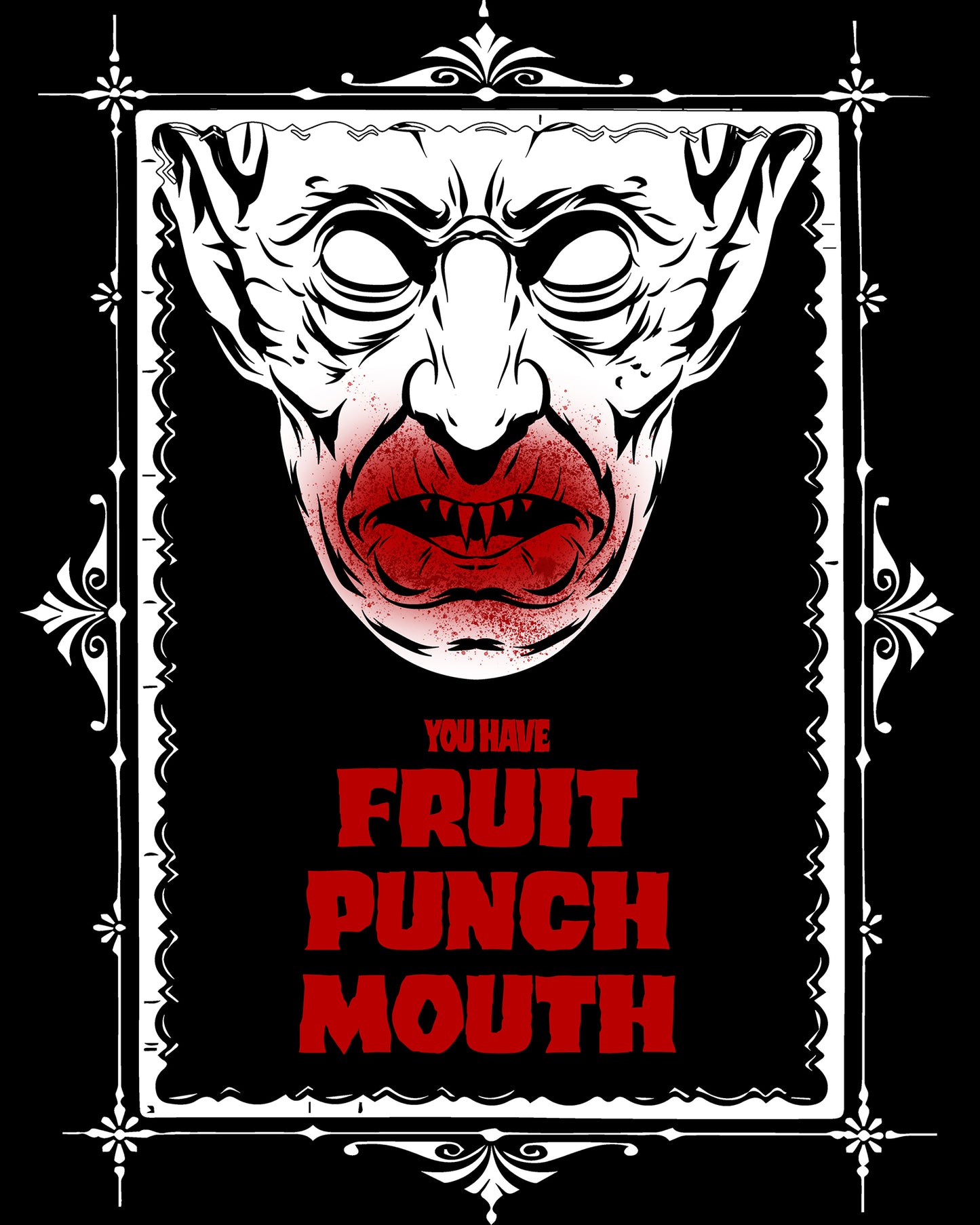 FRUIT PUNCH MOUTH Print