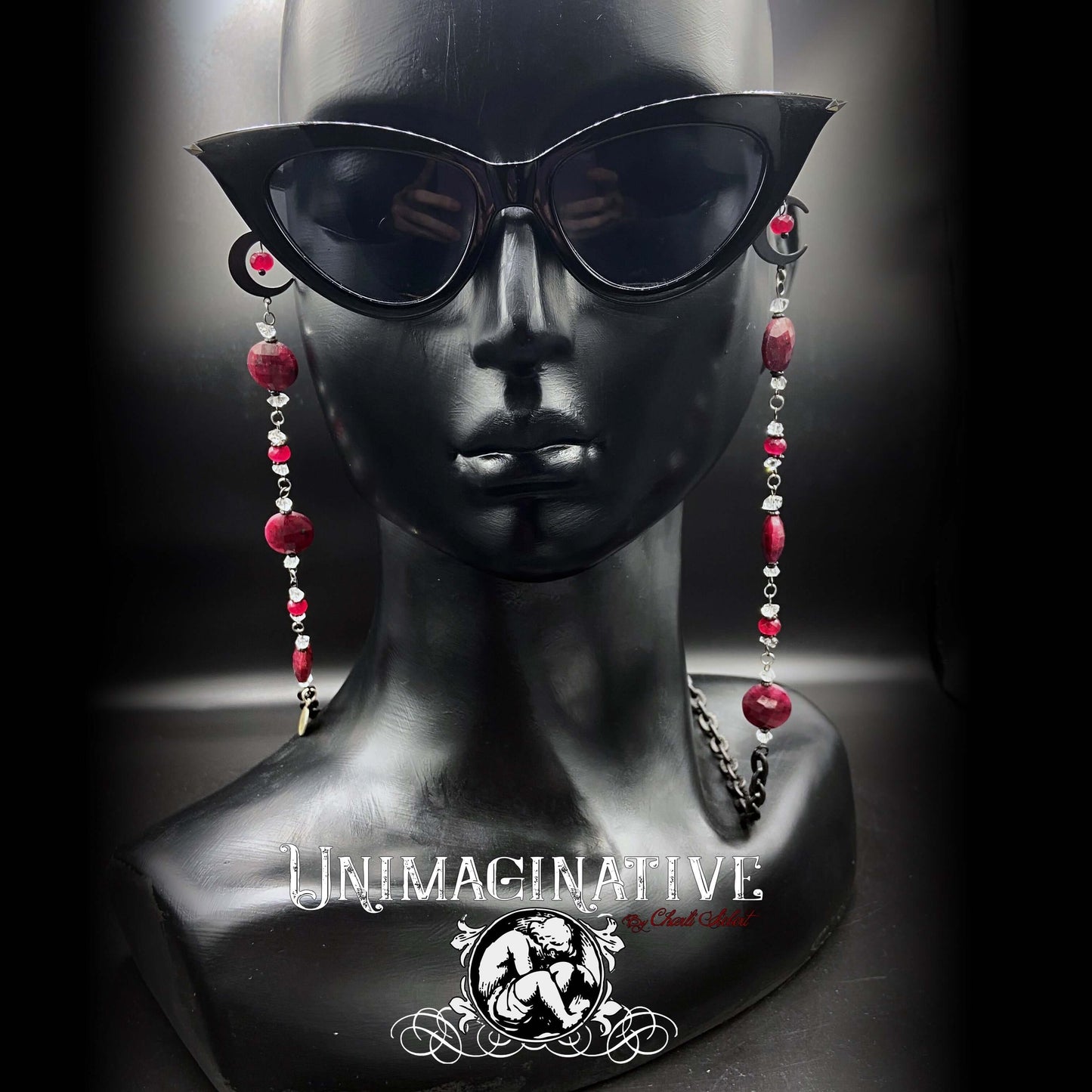 Ruby in the Sky with Diamonds eyeglass chain