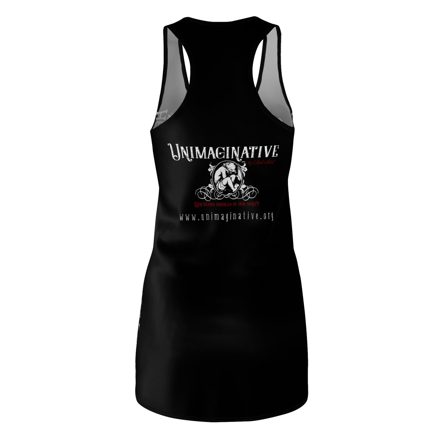 GARBAGE PEOPLE Women's Cut & Sew Racerback Dress (AOP)