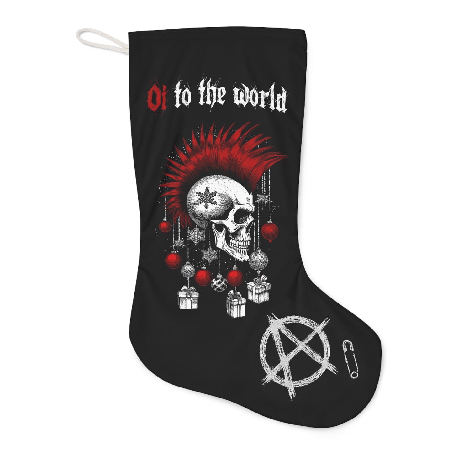 Oi to the World Christmas Stocking
