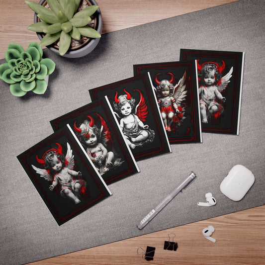 Cherubs Multi-Design Holiday Greeting Cards (5-Pack)