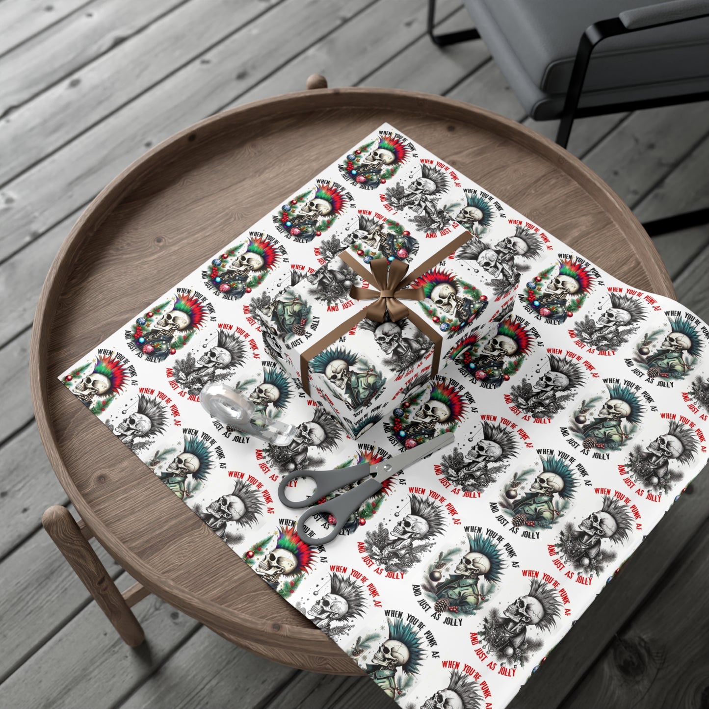 Punk AF Gift Wrap Papers