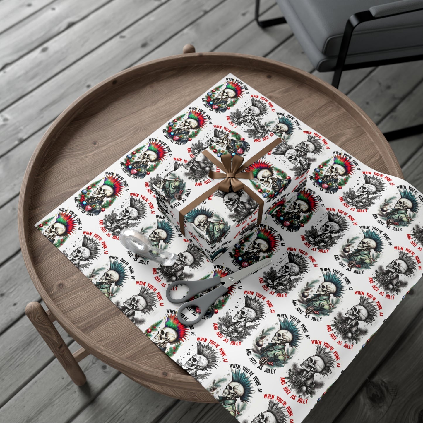 Punk AF Gift Wrap Papers