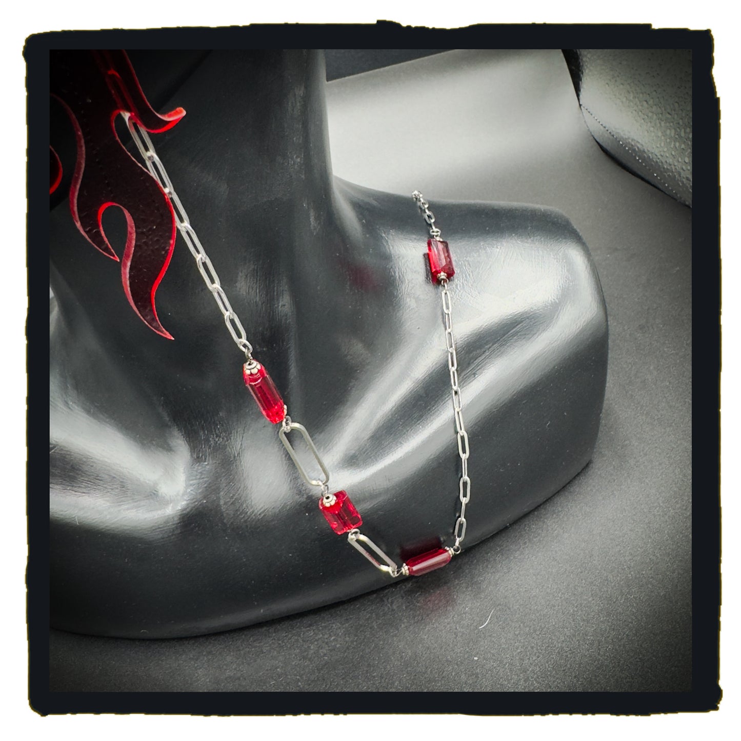 Licking Like Flames eyewear chain