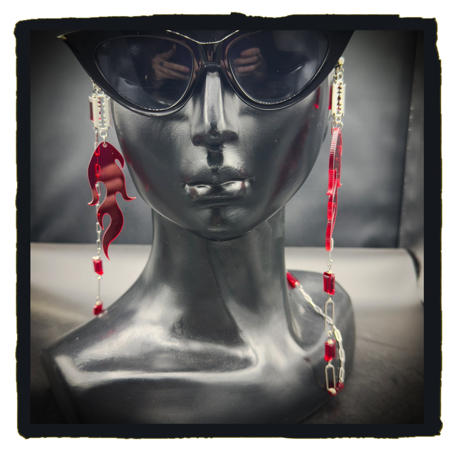 Licking Like Flames eyewear chain