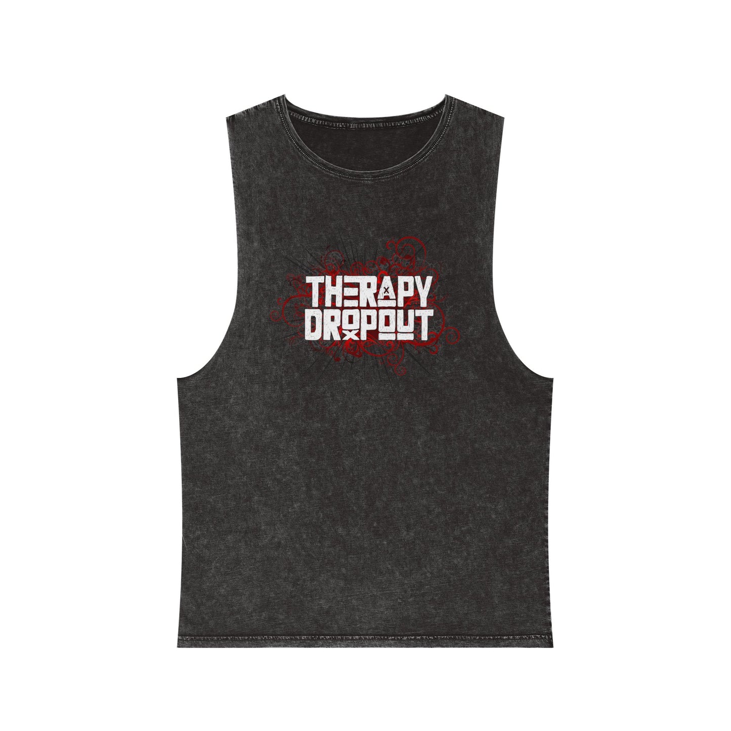 Therapy Dropout Unisex Stonewash Tank Top