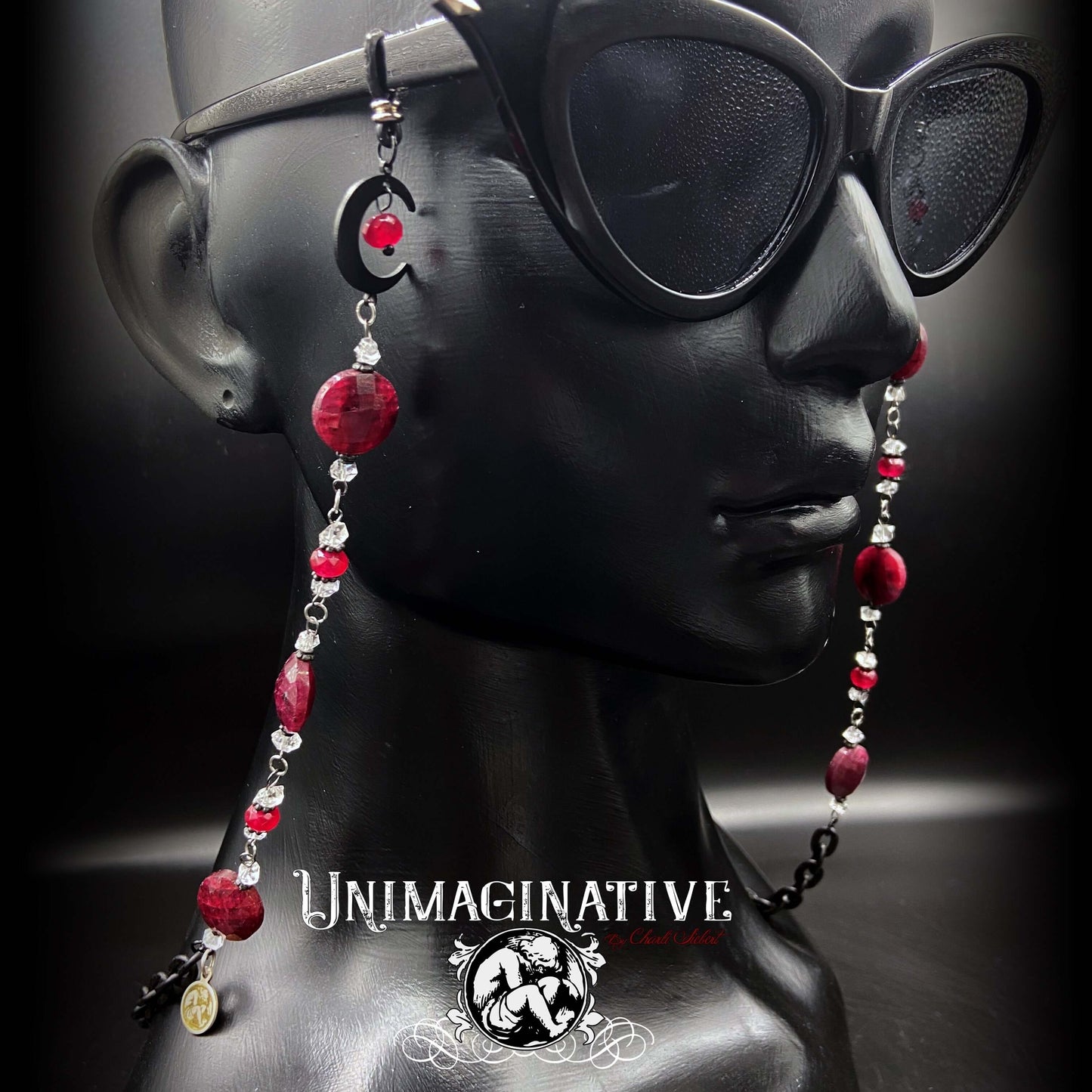 Ruby in the Sky with Diamonds eyeglass chain