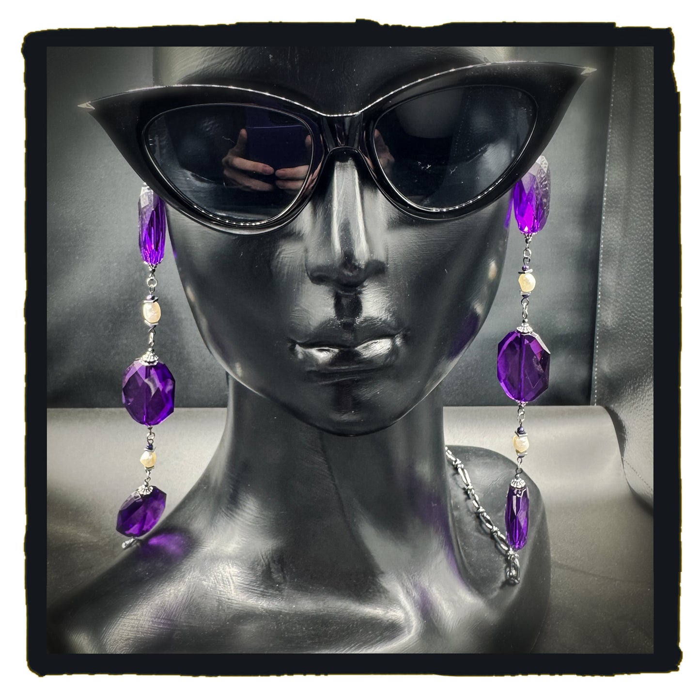 Purple in the Soul eyewear chains