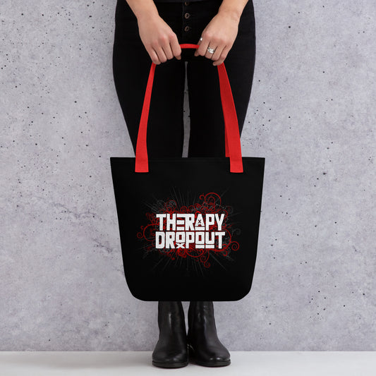 THERAPY DROPOUT Tote bag