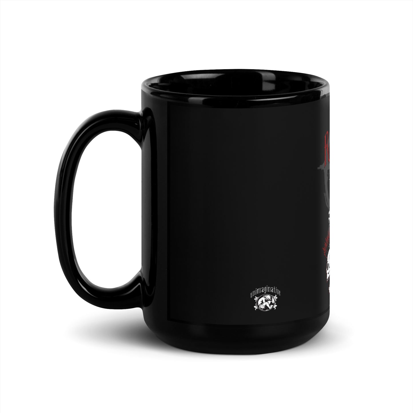 RATBAG Black Glossy Mug