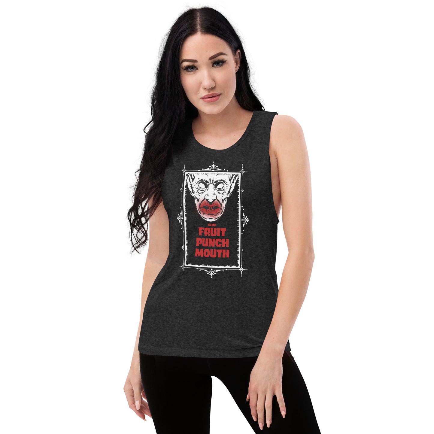 FRUIT PUNCH MOUTH Ladies’ Muscle Tank