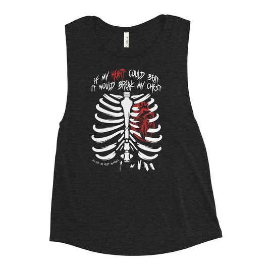 WITH FEELING Ladies’ Muscle Tank