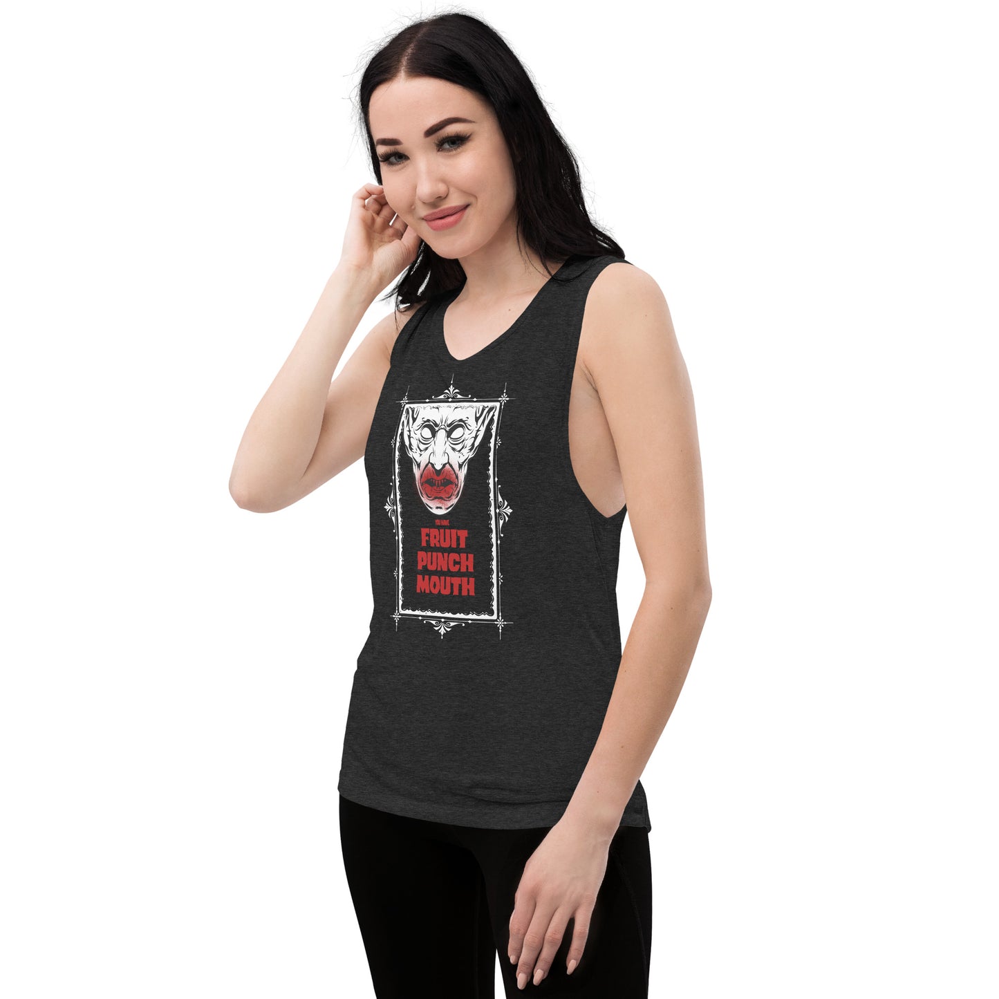 FRUIT PUNCH MOUTH Ladies’ Muscle Tank