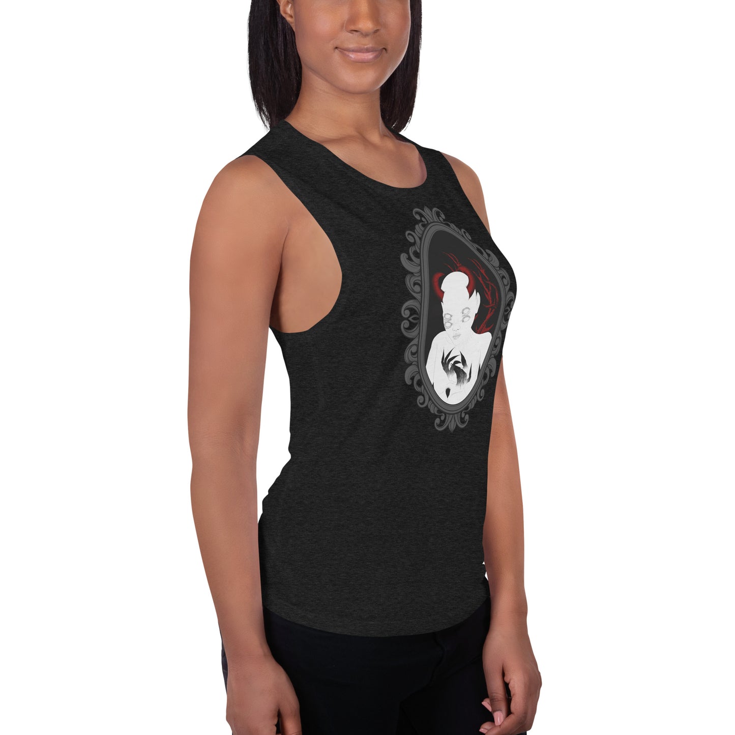 SADNESS Ladies’ Muscle Tank