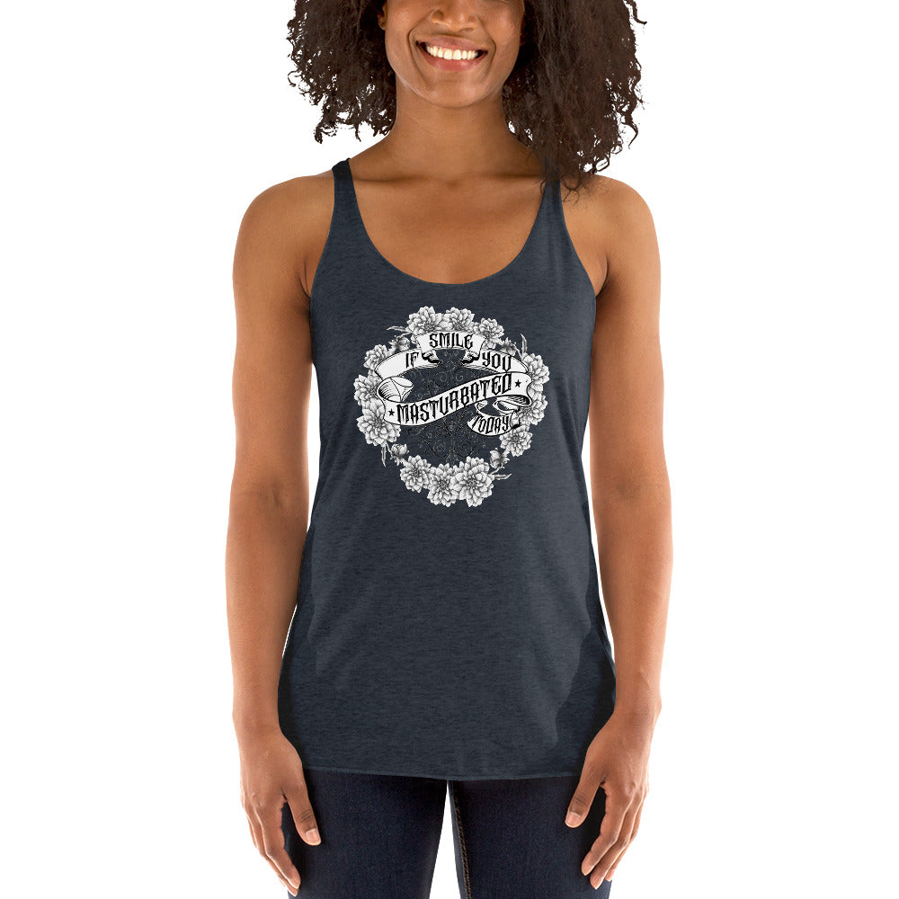 SMILE IF YOU Women's Racerback Tank